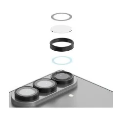 Araraee Camera Lense Ring Protection For Samsung Z Fold 7 - Clear
